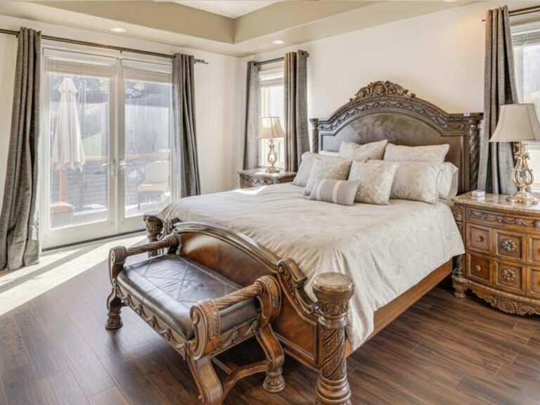 Luxury master suite in furnished rental near Amgen