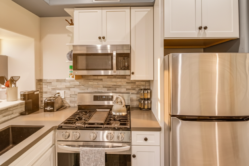 Kitchen During Sunrise